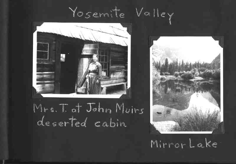 Montaņa de Oro Living History -- Yosemite Visit Memory Book - Joyce Cory and Phoebe Adams Page 5